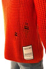 Sweater Damero naranja